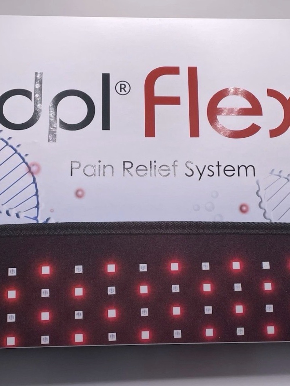 DPL Flex Pad - Neck & Back Pain Relief Light Therapy Wrap - Open Box Unused